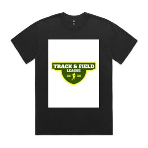 Mens Heavy Faded Oversized Tee (same day) Thumbnail