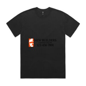 Mens Heavy Faded Oversized Tee (same day) Thumbnail