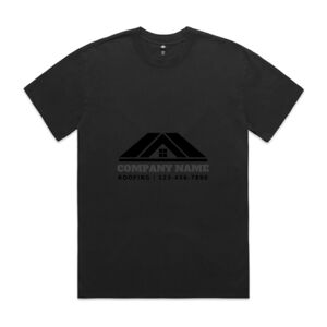 Mens Heavy Faded Oversized Tee (same day) Thumbnail