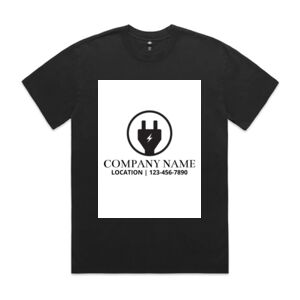 Mens Heavy Faded Oversized Tee (same day) Thumbnail