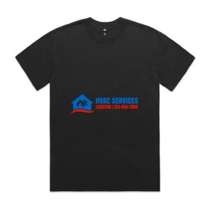 Mens Heavy Faded Oversized Tee (same day) Thumbnail