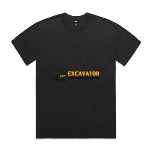 Mens Heavy Faded Oversized Tee (same day) Thumbnail