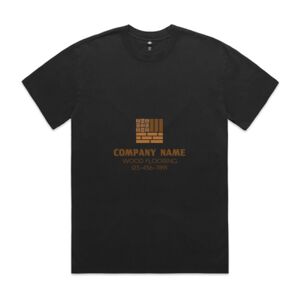 Mens Heavy Faded Oversized Tee (same day) Thumbnail
