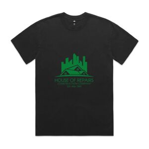 Mens Heavy Faded Oversized Tee (same day) Thumbnail