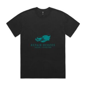 Mens Heavy Faded Oversized Tee (same day) Thumbnail