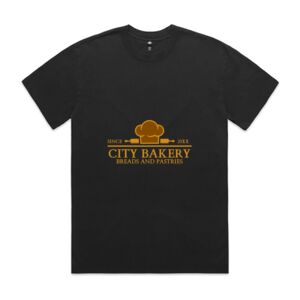 Mens Heavy Faded Oversized Tee (same day) Thumbnail