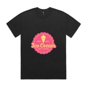 Mens Heavy Faded Oversized Tee (same day) Thumbnail