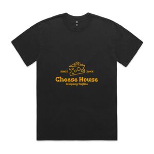 Mens Heavy Faded Oversized Tee (same day) Thumbnail