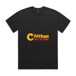 Mens Heavy Faded Oversized Tee (same day) Thumbnail