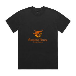 Mens Heavy Faded Oversized Tee (same day) Thumbnail