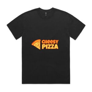 Mens Heavy Faded Oversized Tee (same day) Thumbnail