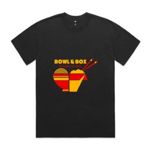 Mens Heavy Faded Oversized Tee (same day) Thumbnail