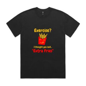 Mens Heavy Faded Oversized Tee (same day) Thumbnail