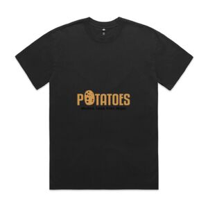 Mens Heavy Faded Oversized Tee (same day) Thumbnail