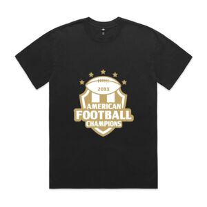 Mens Heavy Faded Oversized Tee (same day) Thumbnail