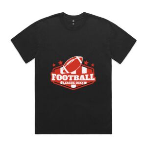 Mens Heavy Faded Oversized Tee (same day) Thumbnail