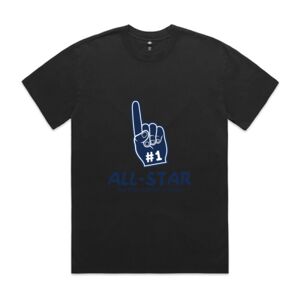Mens Heavy Faded Oversized Tee (same day) Thumbnail