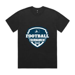 Mens Heavy Faded Oversized Tee (same day) Thumbnail