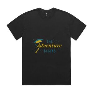 Mens Heavy Faded Oversized Tee (same day) Thumbnail