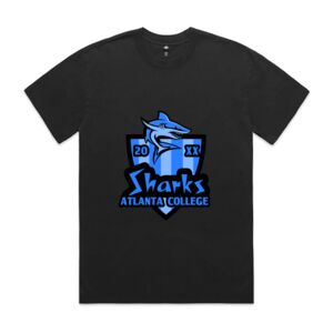 Mens Heavy Faded Oversized Tee (same day) Thumbnail