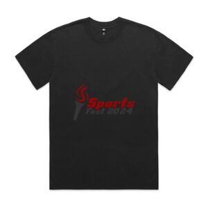 Mens Heavy Faded Oversized Tee (same day) Thumbnail