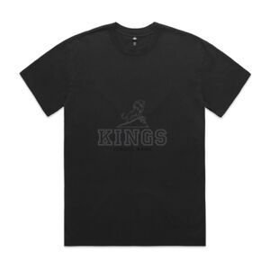 Mens Heavy Faded Oversized Tee (same day) Thumbnail