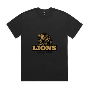 Mens Heavy Faded Oversized Tee (same day) Thumbnail