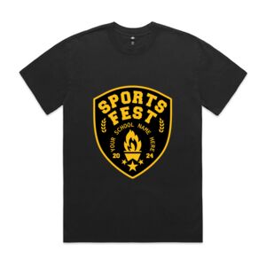 Mens Heavy Faded Oversized Tee (same day) Thumbnail