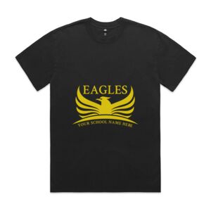 Mens Heavy Faded Oversized Tee (same day) Thumbnail