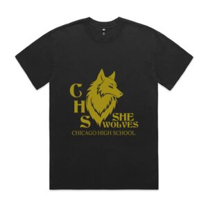 Mens Heavy Faded Oversized Tee (same day) Thumbnail