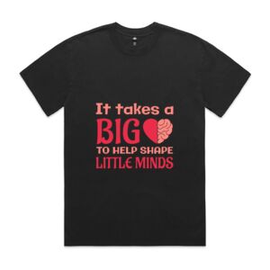 Mens Heavy Faded Oversized Tee (same day) Thumbnail