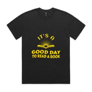 Mens Heavy Faded Oversized Tee (same day) Thumbnail