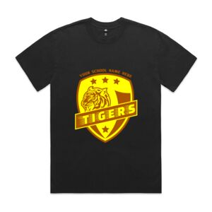 Mens Heavy Faded Oversized Tee (same day) Thumbnail