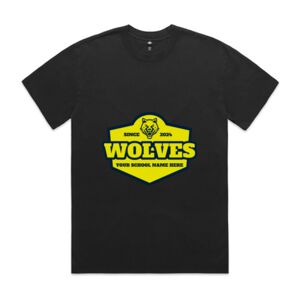 Mens Heavy Faded Oversized Tee (same day) Thumbnail