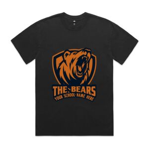 Mens Heavy Faded Oversized Tee (same day) Thumbnail