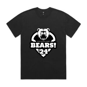 Mens Heavy Faded Oversized Tee (same day) Thumbnail
