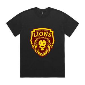 Mens Heavy Faded Oversized Tee (same day) Thumbnail
