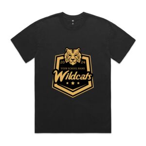 Mens Heavy Faded Oversized Tee (same day) Thumbnail