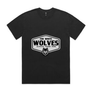 Mens Heavy Faded Oversized Tee (same day) Thumbnail