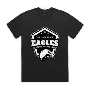 Mens Heavy Faded Oversized Tee (same day) Thumbnail