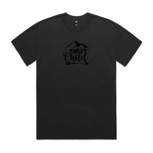 Mens Heavy Faded Oversized Tee (same day) Thumbnail
