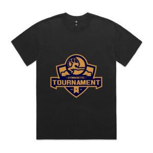 Mens Heavy Faded Oversized Tee (same day) Thumbnail