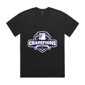 Mens Heavy Faded Oversized Tee (same day) Thumbnail