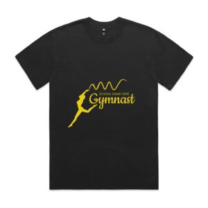 Mens Heavy Faded Oversized Tee (same day) Thumbnail