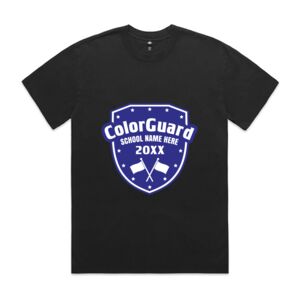Mens Heavy Faded Oversized Tee (same day) Thumbnail