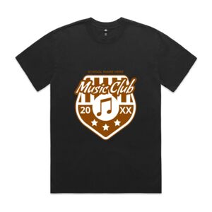 Mens Heavy Faded Oversized Tee (same day) Thumbnail