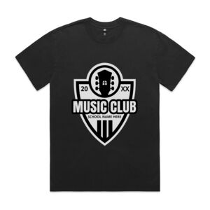 Mens Heavy Faded Oversized Tee (same day) Thumbnail