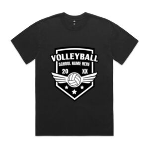 Mens Heavy Faded Oversized Tee (same day) Thumbnail
