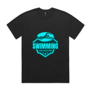 Mens Heavy Faded Oversized Tee (same day) Thumbnail