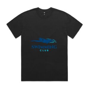 Mens Heavy Faded Oversized Tee (same day) Thumbnail